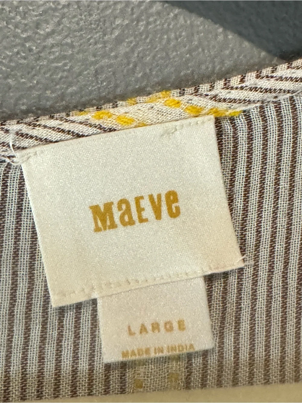 Maeve striped blouse